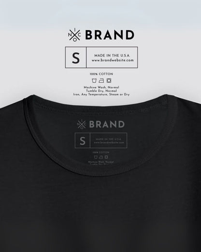DTF Transfer Stickers for Fabric- Neck Label